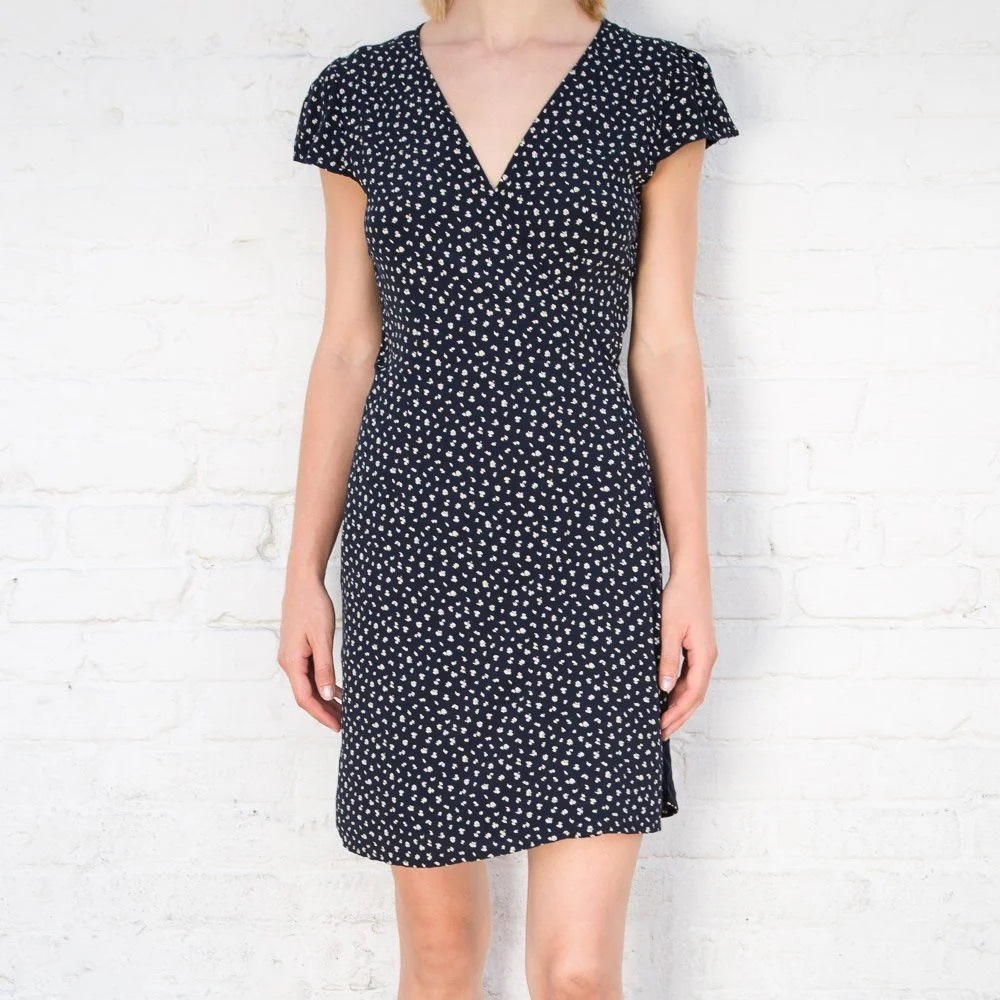 Floral Wrap Dress